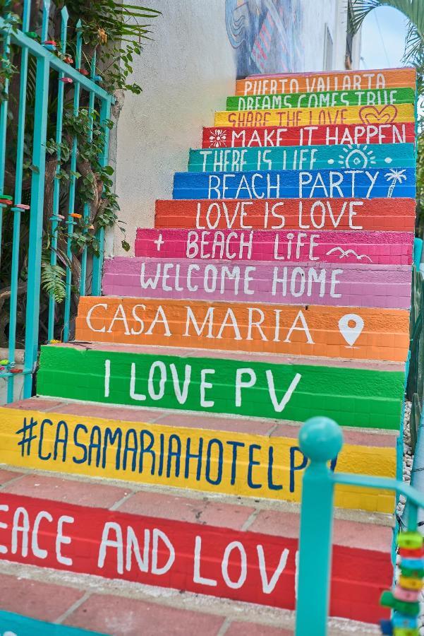 Casa Maria Hotel Boutique & Gallery Adults Only Puerto Vallarta Eksteriør bilde