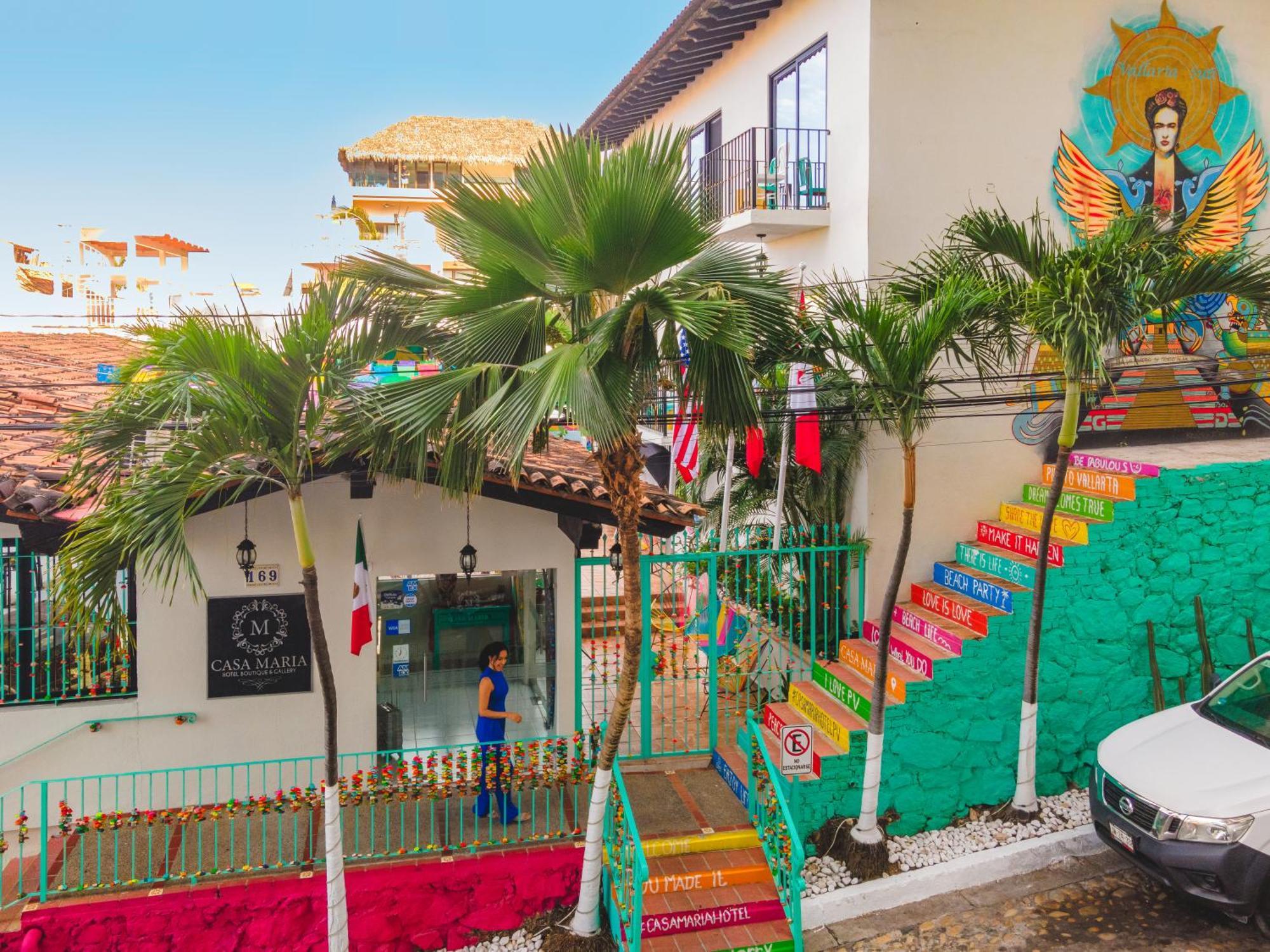 Casa Maria Hotel Boutique & Gallery Adults Only Puerto Vallarta Eksteriør bilde